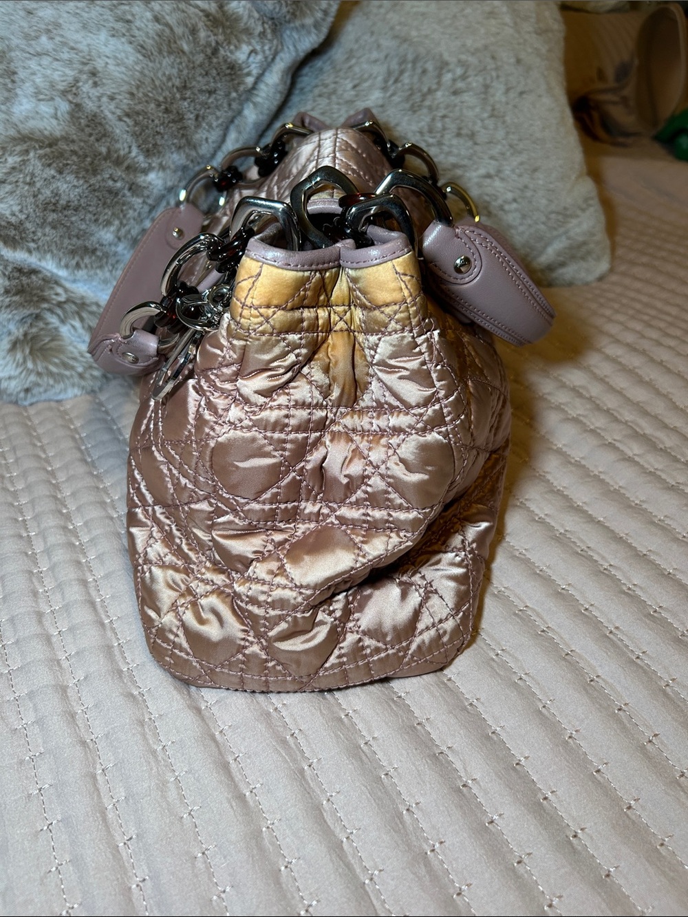 321. Christian Dior Cannage Bag-COA - Picture 5 of 12